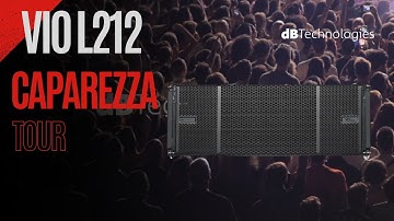 dBTechnologies VIO L212  Caparezza Tour 2018