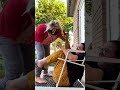 The chair folded faster than my confidence 💀 #funny #funnyvideo #chair #fail