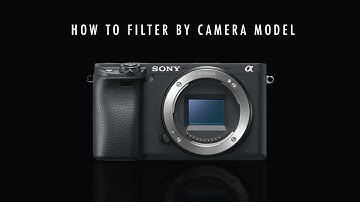 How to filter by camera model in lightroom