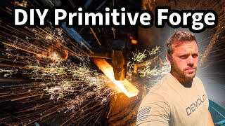 Is It Really That Easy to Build a Primitive Forge? | DIY Forge Test