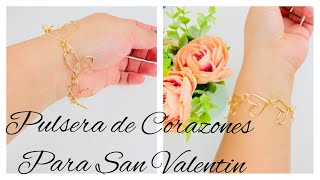 COMO HACER UNA PULSERA DE CORAZONES! ASH+LESTV