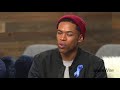 Kelvin Harrison Jr. discusses his film "Monster" at IndieWire's Sundance Studio