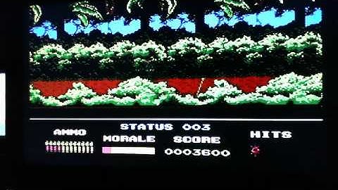 platoon for the nes this game is not good all CAUSE THIS GAME SUCKS