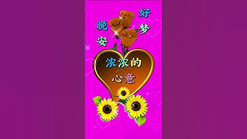 Thumbnail of 晚安好梦！温馨的祝福。#晚上好#祝福#晚安#Dj#情歌#音乐分享#粉丝一千万#健康快乐每一天