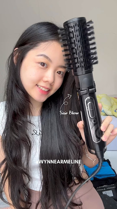 Link di Desc Box / Comment ▶️ Sisir Blow Otomatis Pengering Rambut Babyliss Keriting Rambut Natural