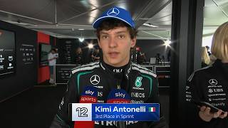 Kimi Antonelli: It felt unfair in the moment | Post Sprint Interview | Canadian GP 2026