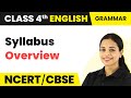 Introduction to New Series - Class 4 English Grammar Syllabus (Overview)