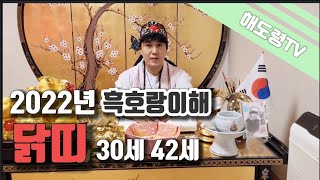[2022년 신년운세] 임인년 닭띠 운세를 점친다! 대박 닭띠의 올해 전반적인 흐름은?  #호랑이해  #해도…