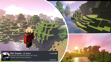🔥Bun Shader V3🔥Shader Minecraft PE Đẹp Nhất 1.17.10