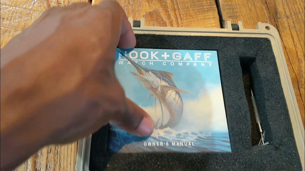 Hook+Gaff Sportfisher Black Watch unboxing YouTube