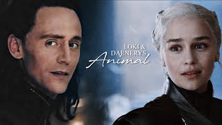 ❖ Loki & Daenerys (Dark!) | Animal (MEP Part)