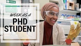 A Week As A PhD Student #1