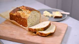 Mixed Seed Soda Bread infused with orange zest with Cuisinart