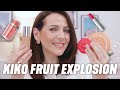 🍉 NEW KIKO FRUIT EXPLOSION : On teste pratiquement toute la collection 🍉