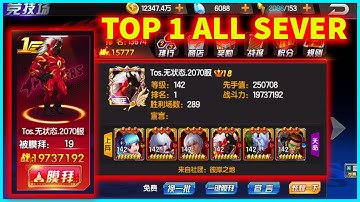 KOF98UMOL - TOS Idol số 1 thế giới với 20 củ lực chiến meta cực dị Mizuchi kẹp Saiki Ác Quỷ !