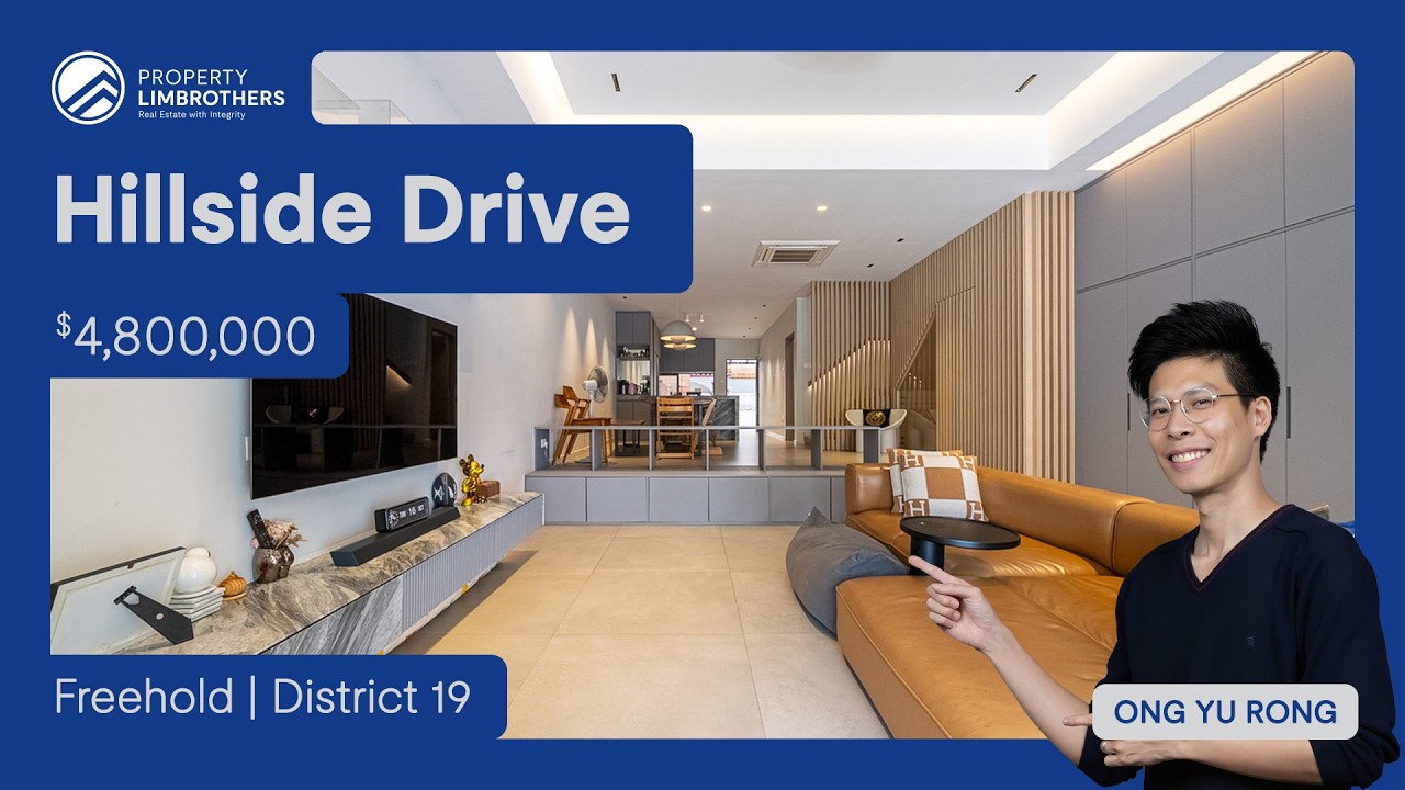 Hillside Drive - Freehold 3-Storey Terrace House in District 19 | $4,800,000 | Yu Rong