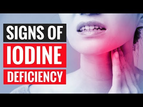 5 Signs and Symptoms of Iodine