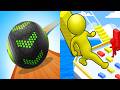 Going Balls VS Bridge Race 🟣🏃♀️🔴 All Levels Gameplay Android, ios (Part 304)