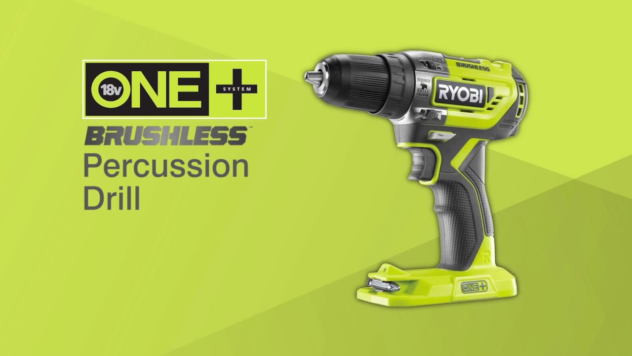 ONE+ 18V Cordless Brushless Percussion Drill Introduction [R18PD5] - YouTube