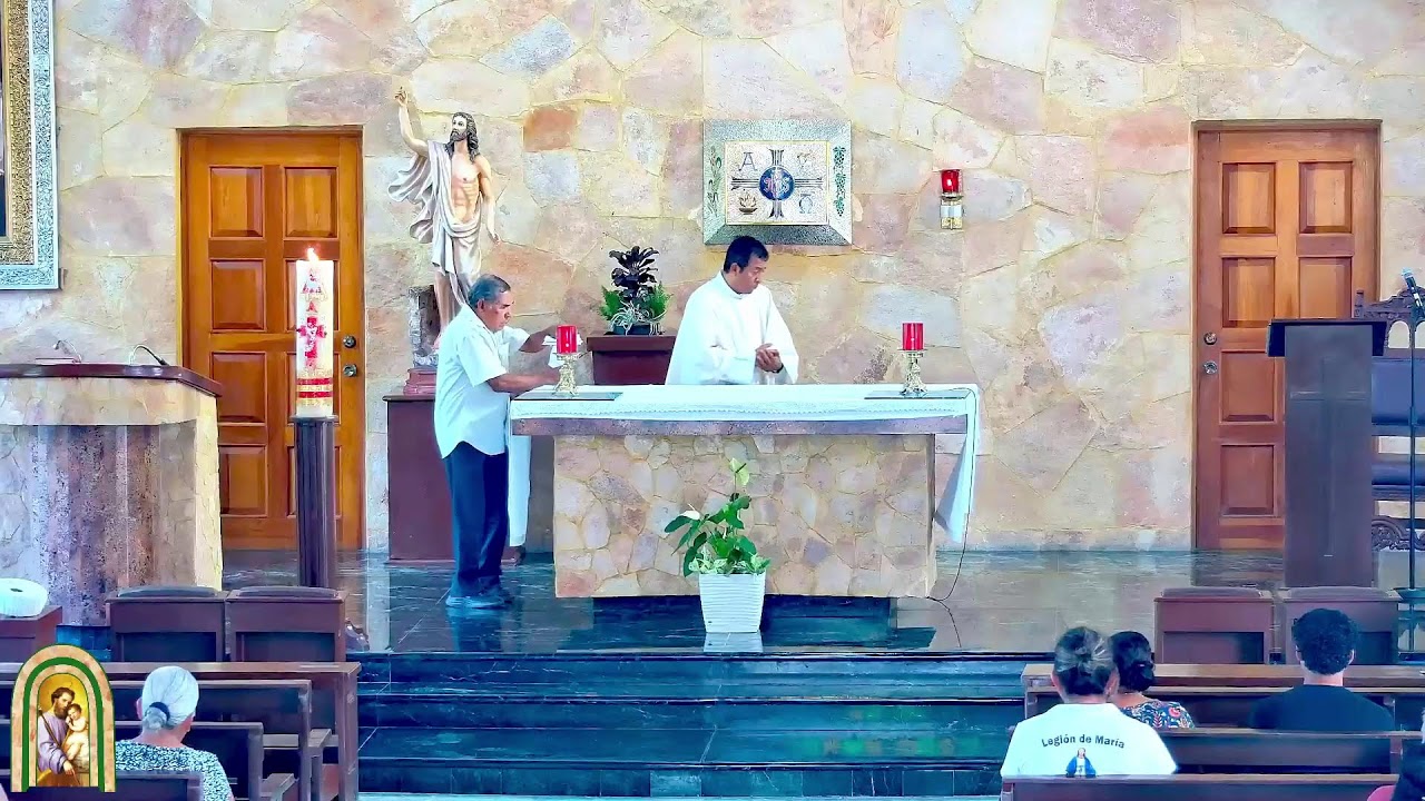 Misa del día Lunes 20 de Abril  2026, Parroquia de San José La Poza, Acapulco, Gro.