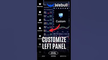 Webull 2025 Sidebar Confusion SOLVED!