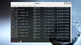30# Kali Linux - URLcrazy