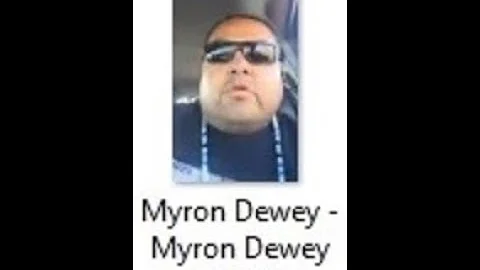 Myron Dewey was live