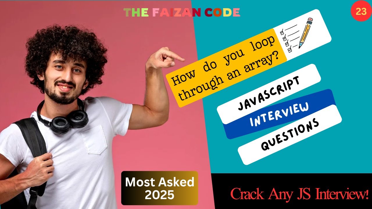 How to Loop Through an Array in JavaScript | JS Interview Question ...