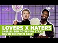 DOPEBWOY, SNELLE & SYLVANA spelen FIFA: wie kan er NIET tegen hun verlies?! | LOVERS x HATERS | #24