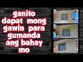 PAANO PAGANDAHIN ANG BAHAY?-ROUGH PALITADA NA MAGANDA-step by step