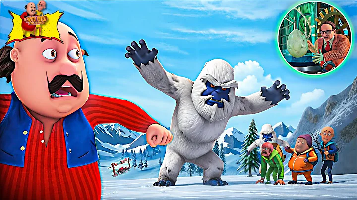 Mountains Per Yeti Ne Kara Kids Pe Attack | Motu Patlu Vs Dr Dino | Motu Patlu | Kiddie Land