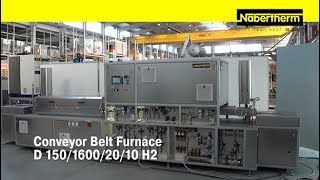 Conveyor Belt Furnace D 150/1600/20/10 H2