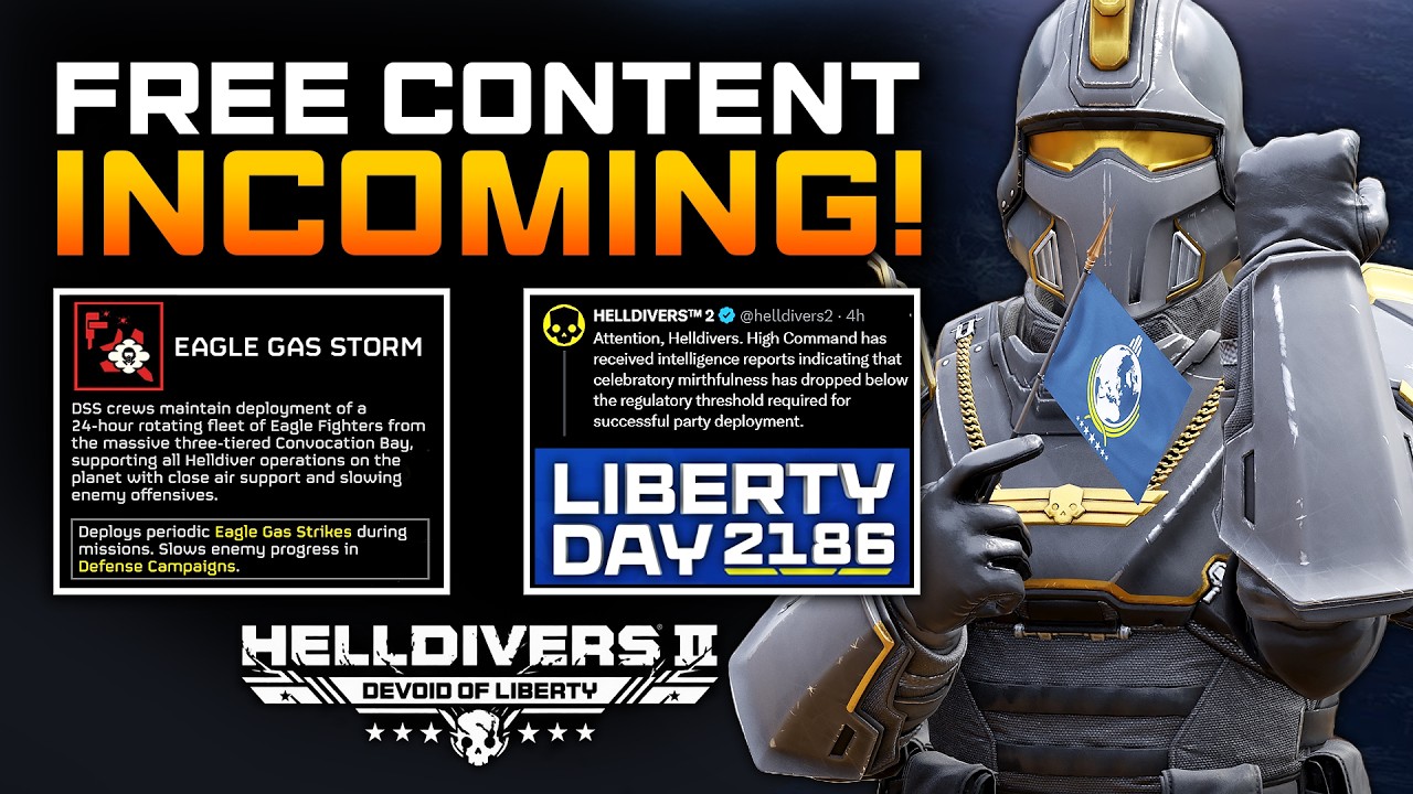 Helldivers 2 - Devs on Free Stratagem, Cheaters & DSS Upgrade!