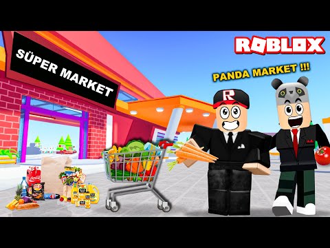 Market Açıyoruz - Panda ile Roblox Build a Market