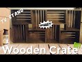 Wooden Crate TV Stand D I Y | The Cortez's Wooden Crate TV Stand D I Y | The Cortez's