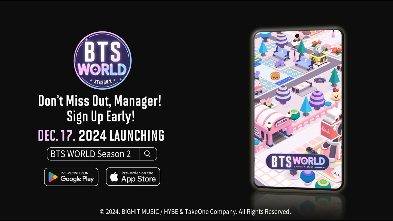 🎬 ] [KOR] BTS WORLD Season 2 Official Trailer (extended ver