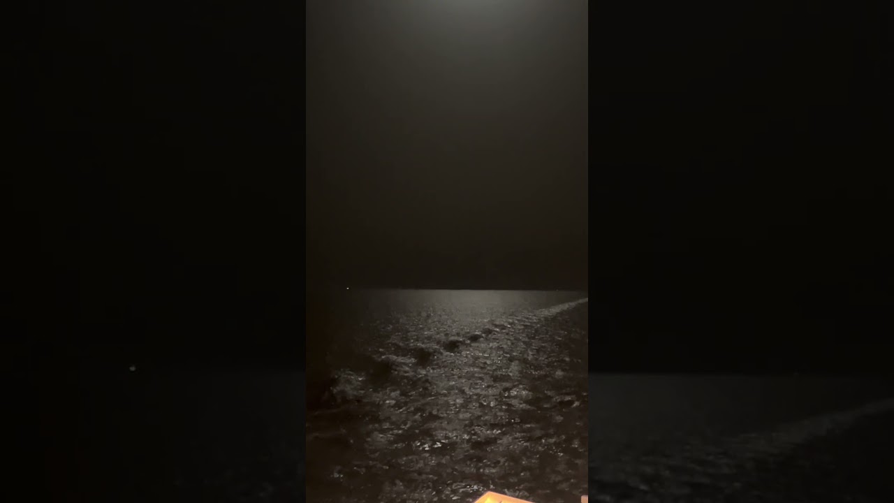 Night ￼ Waterview from Princess cruise ship
