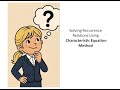 Solving Recurrence Relations using Characteristic Equation Method
