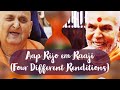 Aap rijo em raaji  four different renditions