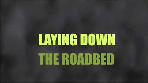 Laying Down Roadbed "Model Trains"