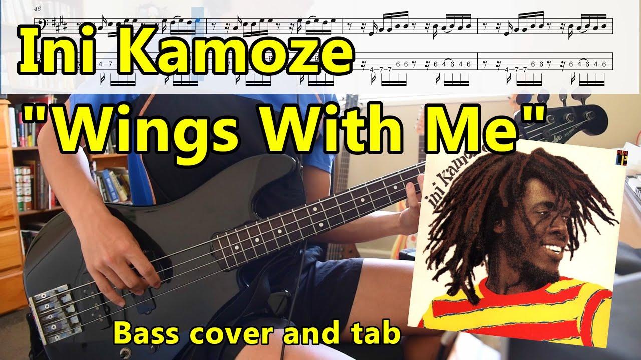Ini Kamoze "Wings With Me" (bass cover and tab) YouTube