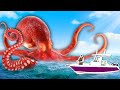 GIANT SEA MONSTERS ATTACK! - What Lives Below Gameplay
