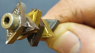 Few people know how these carbide inserts work in turning metal