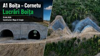 Autostrada A1 - Sibiu-Pitesti - Lot 2 - Boita - Cornetu - 15.08.2026 - Lucrari Boita