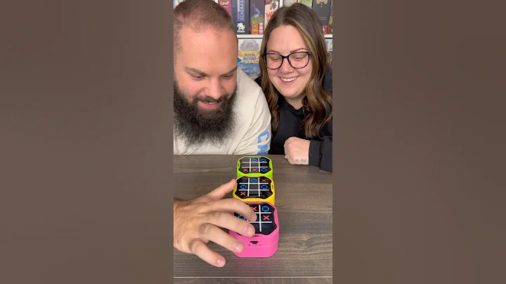 Come Play Tic Tac Toe Bolt With Us! Use code: games4two to get 15% off! #boardgames #giikerpartner