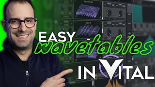 How To Sound Design Quick and Easy Vital Wavetables