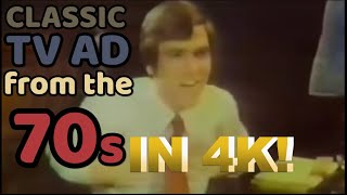 Cotton | TV AD in 4K | 1970s Commercial