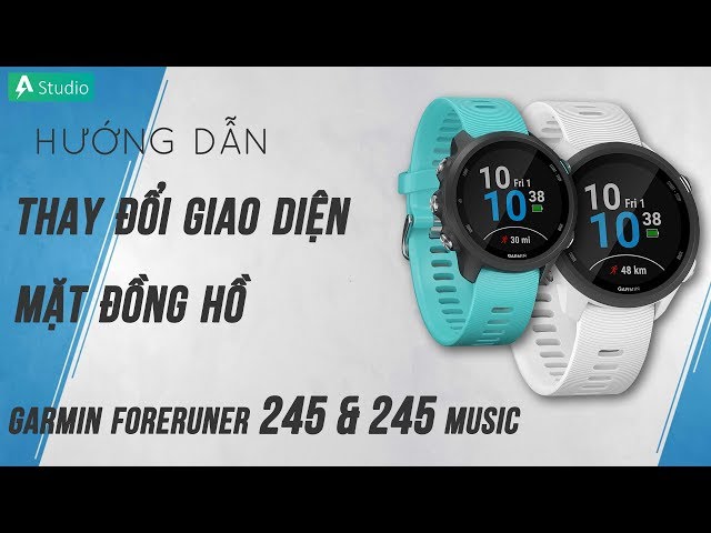 [Hướng dẫn] Thay đổi giao diện đồng hồ Garmin trên Connect IQ