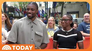 Noah Lyles, Melissa Jefferson-Wooden Talk Innovative Competition