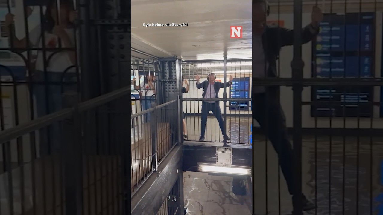 Heavy Flooding In New York City Leaves Roads Submerged, Commuters Stranded